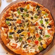 Double Cheese Mushroom Pizza - medium