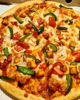 Double Cheese Tandoori Paneer Pizza - large