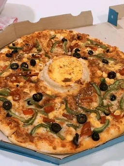 Cheese Volcano Paneer Pizza - large
