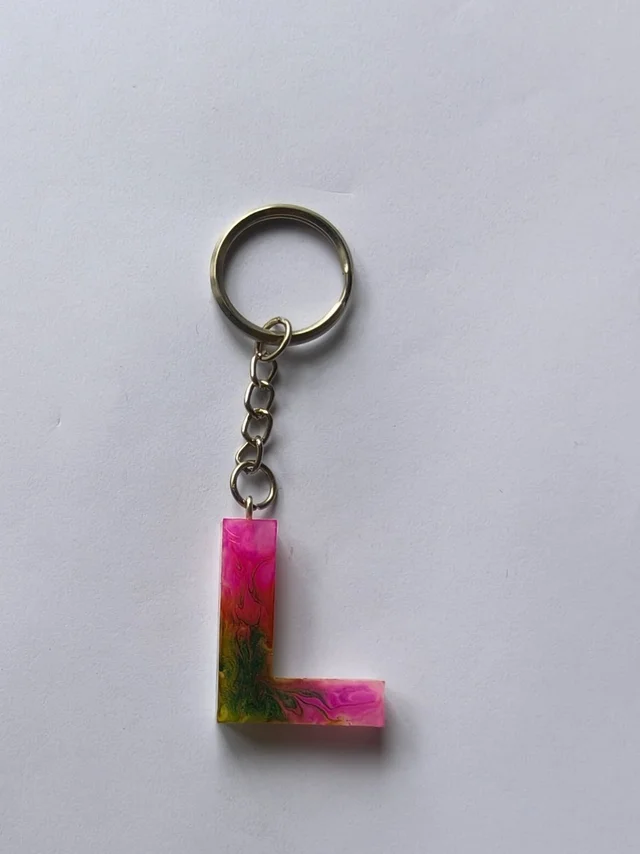 Multicolour letter - 3.9 cm, Multicolour