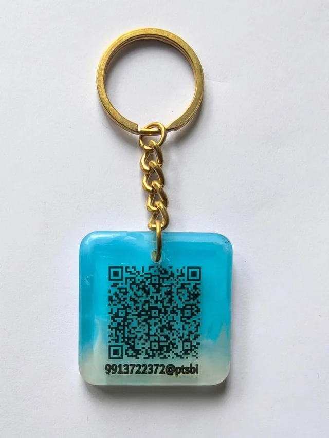 QR code Keychain square 602 - 2", Java