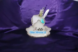 Pen Stand - White, 5" x 4.5"