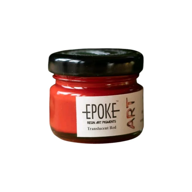 Epoke Metallic Pigments For Resin Art 20 Grams (Loose) - Red, 20 g