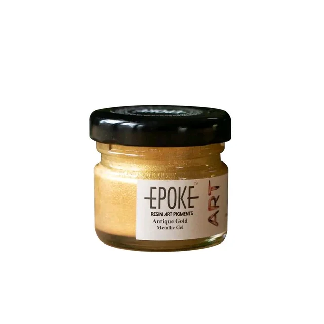 Epoke Metallic Pigments For Resin Art 20 Grams (Loose) - Buddha Gold, 20 g