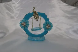 Blue Jhula - Cyan Aqua, 5 Inch