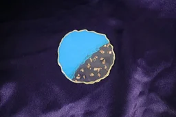 Resin Coaster - White, 3 Inch