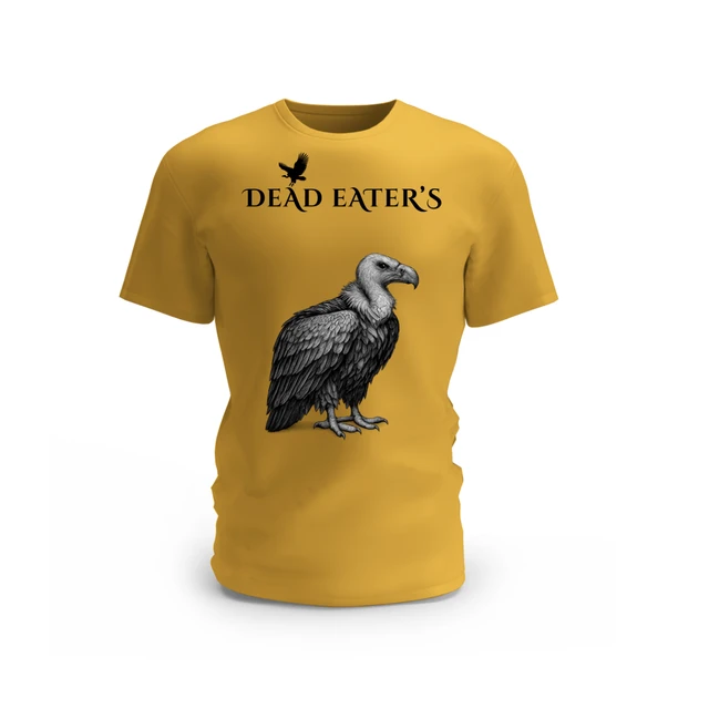 Trendy Togs Dead Eater's Cotton T-shirt - L, Yellow