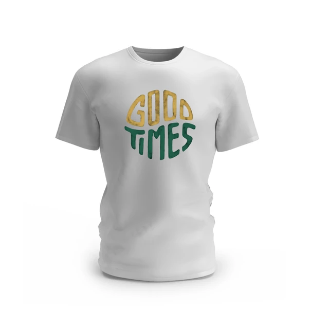 Trendy Togs Good Time Cotton T-shirt - L, White