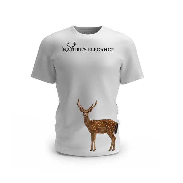 Trendy Togs Nature's Elegance Cotton T-shirt - L, White