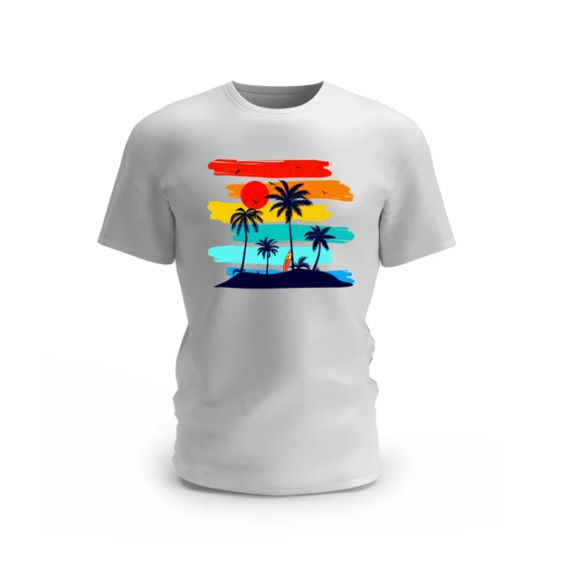 Trendy Togs Outdoor Nature Cotton T-shirt - M, White