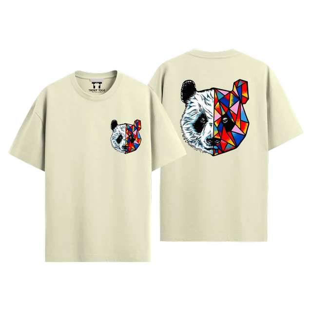 Panda Fusion Cotton Oversized T-shirt 