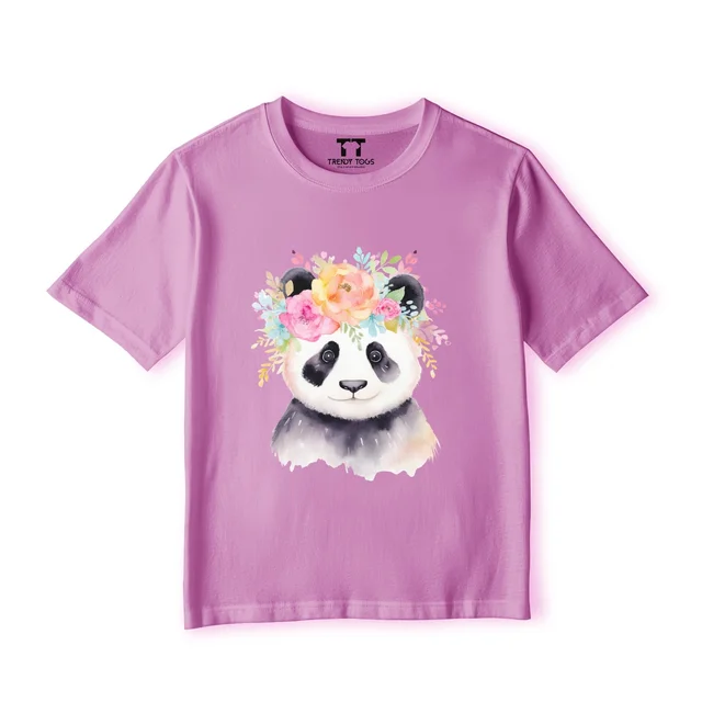 Trendy Togs Single Beer Cub Kid's Cotton T-shirt - 20, Pink