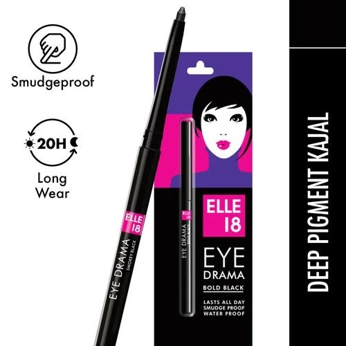 Elle 18 Eye Drama Kajal , 0.35 gm 