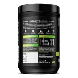 MuscleTech Eaa + Energy | Essential Amino Acids + 100Mg Caffeine | Replenish Electrolytes | Ultimate Recovery 7.4 grams Eaa | 4.5 grams Bcaa | 3 grams Leucine | 30 Servings | Sour Apple, Powder - Sour Apple, 396gm