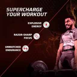 Dynamite Original Pre Workout For Men For Focus & Energy Boost With 6500mg Citrulline Complex | Preworkout Supplements For Men - 30 Servings, Fruit Blast, 420gm