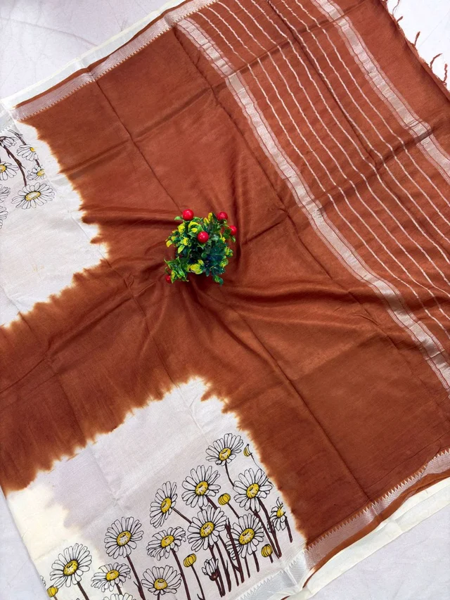 Sloka Handloom Mangalagiri Saree