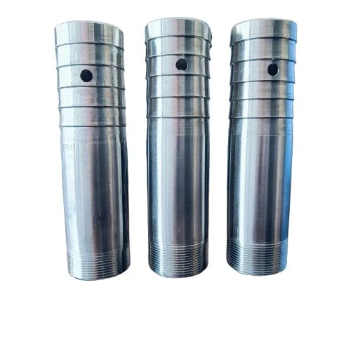 SS Step Nipple Medium 