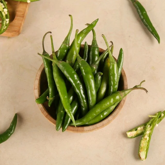 Green Chilli (Hari Mirch) - 50 grams