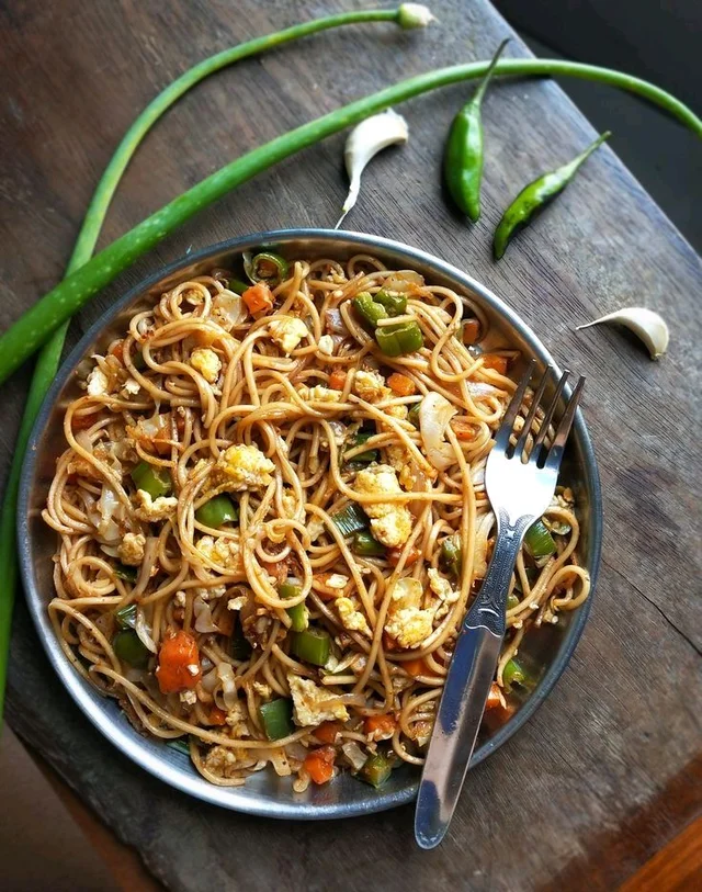 veg chowmein - full