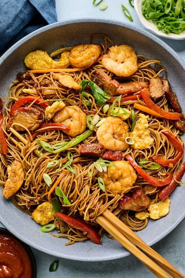 Singapore chowmen - full