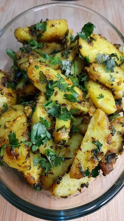 Aloo Jeera - half