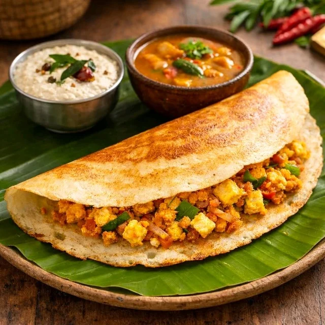 Paneer Masala Dosa