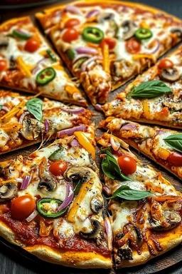 veggie special cheese pizza - small