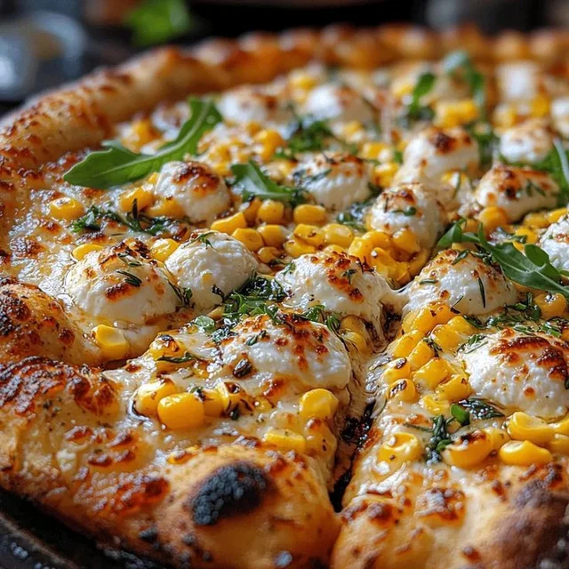 Sweet Corn Pizza (Pizza Point)