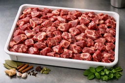 Fresh Beef Biryani Cut (Bone In)