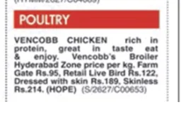 Live Chicken (Choose Your Cut)