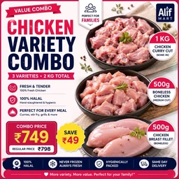 Chicken Variety Combo – 2 Kg