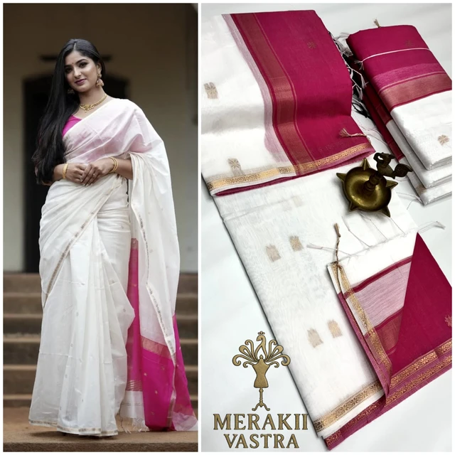 Maheshwari silk cotton Saree