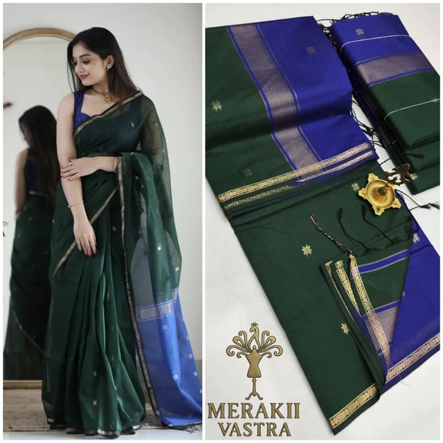 Maheshwari silk cotton Saree