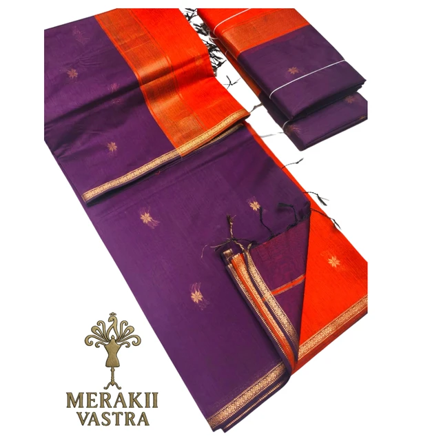 Maheshwari silk cotton Saree