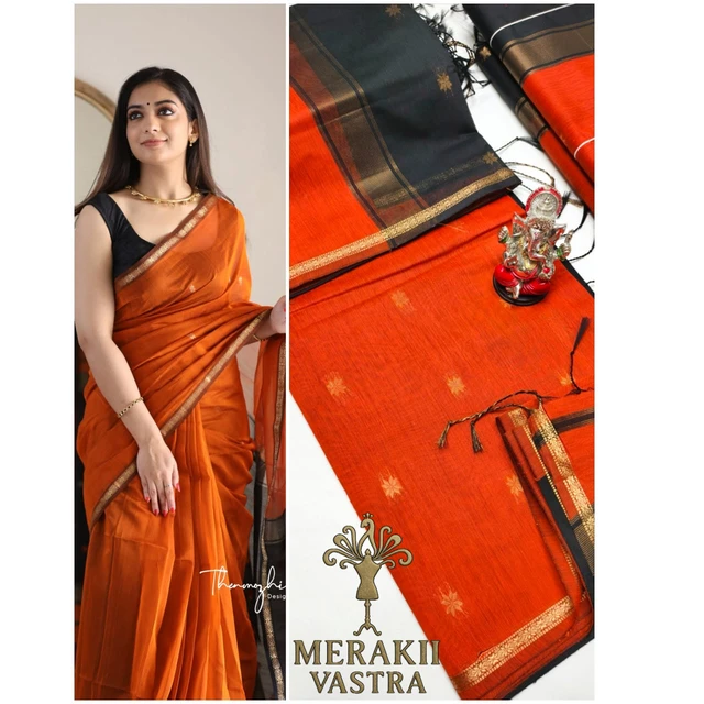 Maheshwari silk cotton Saree