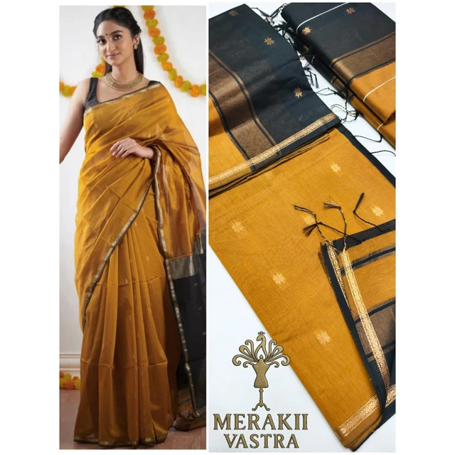 Maheshwari silk cotton Saree