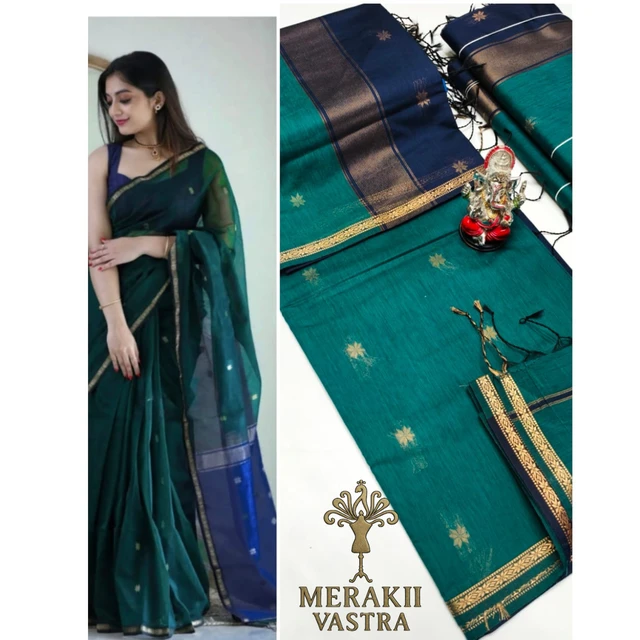 Maheshwari silk cotton Saree