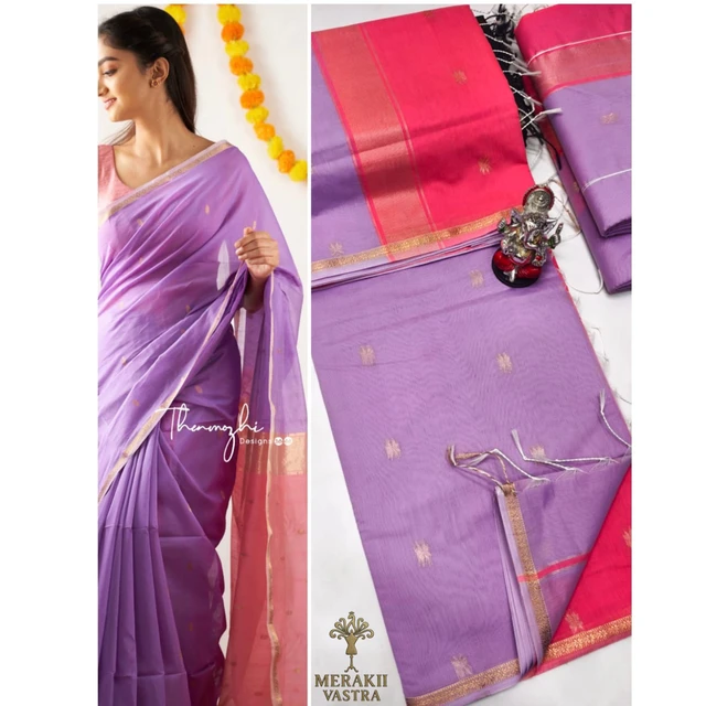 Maheshwari silk cotton Saree