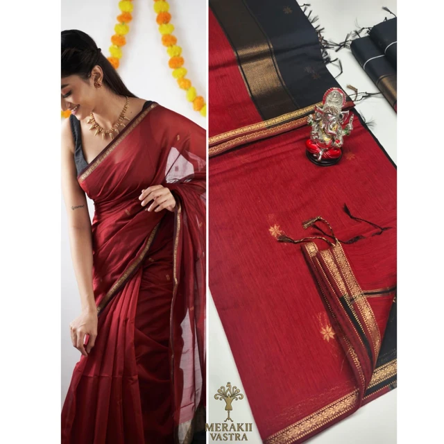 Maheshwari silk cotton Saree