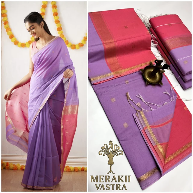 Maheshwari silk cotton Saree