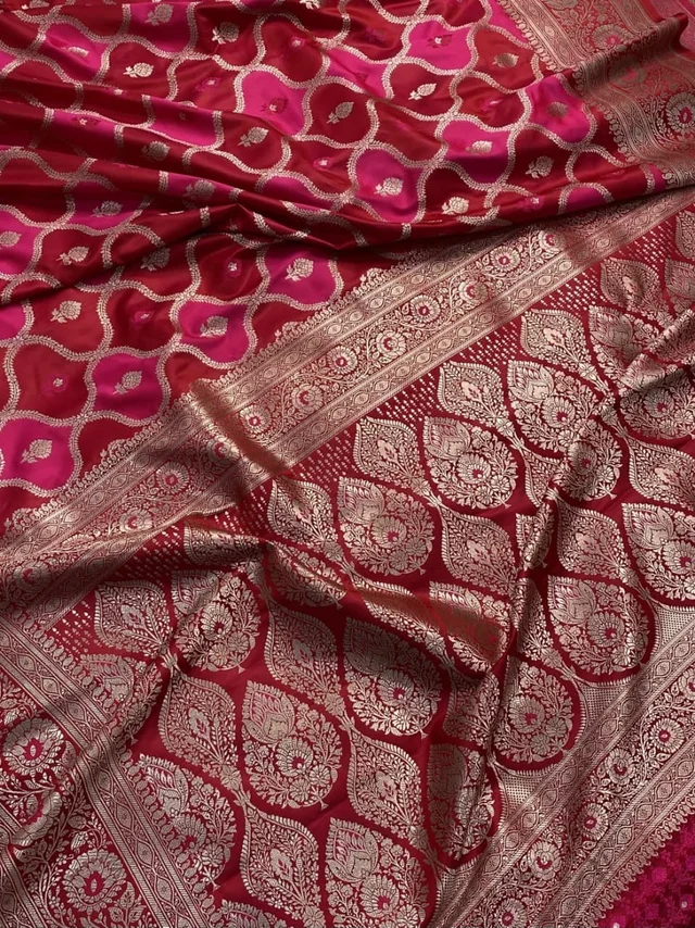 Banarasi Katan Mashru Silk