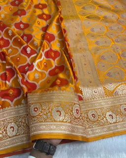 Banarasi Katan Mashru Silk