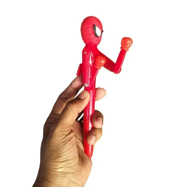 Superhero Theme Boxing Ballpoint Pen,Toy Style Stationery, Glossy Plastic, Fun Gift for Kids - 2