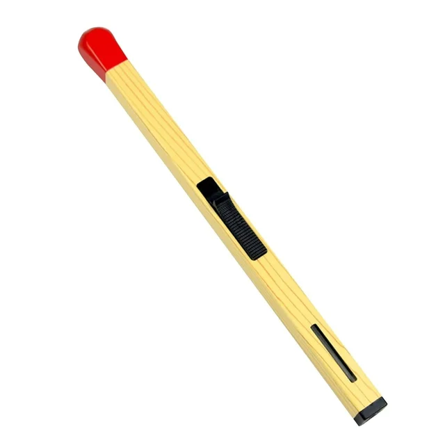 Match Stick Shaped Butane Lighter, Multipurpose Inflatable Long Handle Gas Burner, Gas Lighter for Kitchens, Smoking, Candles and Outdoor Use (Pack of 1) (Lighter