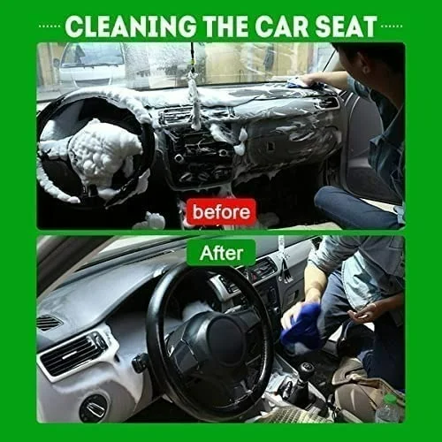 Multipurpose Foam Cleaner Spray, Car Seat/Exterior & Interior, Shoes, Sofa Cleaning Spray