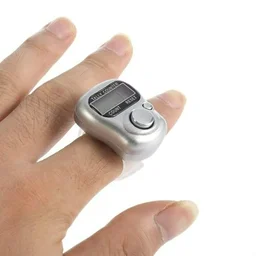 5-Digit Digital Tally Counter – Finger Ring Clicker for Counting (Random Colour)