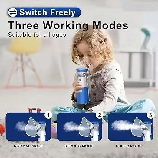Portable Nebulizer for Adults and Kids Travel and Household Use