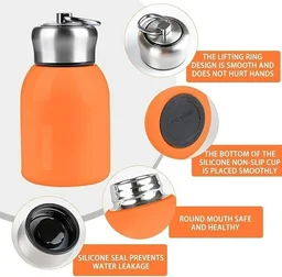 Mini Insulated Water Bottle + Outdoor Slim Waist Belt Combo