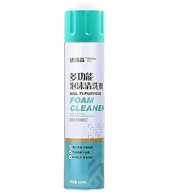 Multipurpose Foam Cleaner Spray, Car Seat/Exterior & Interior, Shoes, Sofa Cleaning Spray