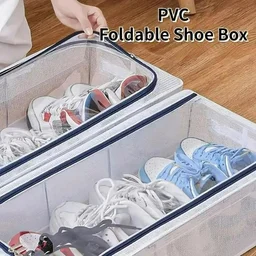Shoe Storage Organizer | Shoe Box Organizer | Transparent Shoe Rack